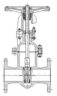 Gate-Valve Drawing